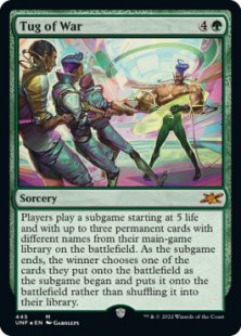 Tug of War (#445) (galaxy foil)