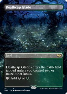 Deathcap Glade (foil) (borderless)