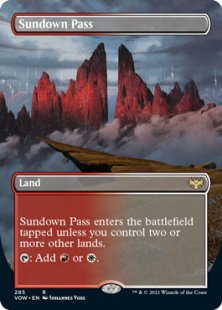 Sundown Pass (foil) (borderless)