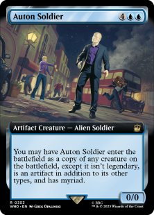 Auton Soldier (foil) (extended art)