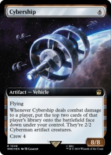Cybership (surge foil) (extended art)