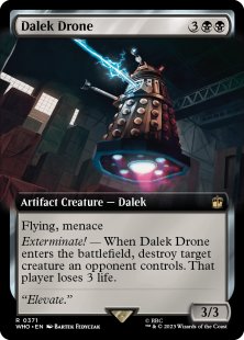Dalek Drone (extended art)