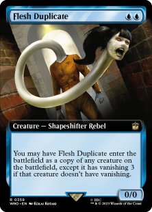 Flesh Duplicate (extended art)