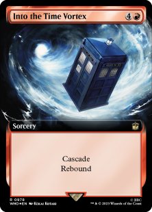 Into the Time Vortex (surge foil) (extended art)