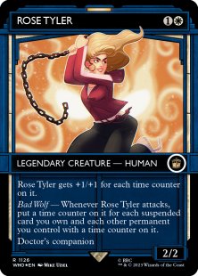 Rose Tyler (surge foil) (showcase)