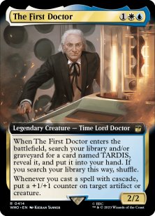 The First Doctor (foil) (extended art)