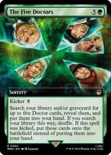 The Five Doctors (foil) (extended art)