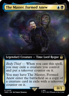 The Master, Formed Anew (extended art)