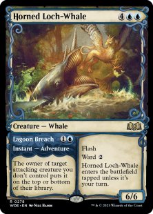 Horned Loch-Whale (foil) (showcase)