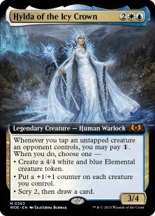 Hylda of the Icy Crown (foil) (extended art)