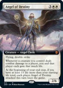 Angel of Destiny (foil) (extended art)