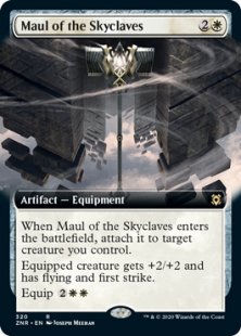 Maul of the Skyclaves (foil) (extended art)