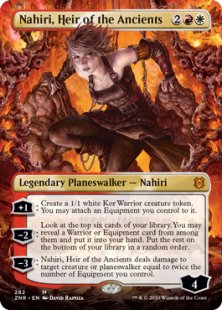 Nahiri, Heir of the Ancients (foil) (borderless)