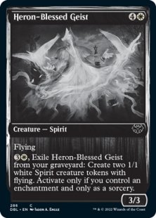 Heron-Blessed Geist (foil)