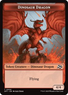 Dinosaur Dragon token (4/4)