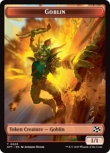 Goblin token (foil) (1/1)