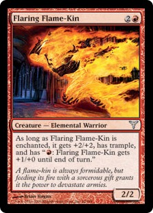 Flaring Flame-Kin (foil)