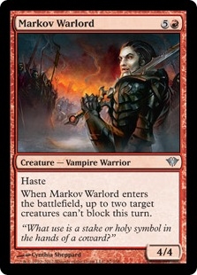 Markov Warlord (foil)