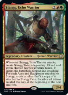 Stangg, Echo Warrior (foil)