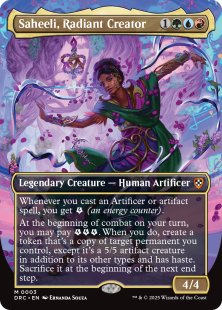 Saheeli, Radiant Creator (borderless)