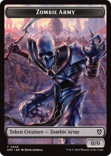 Zombie Army token (#8) (0/0)