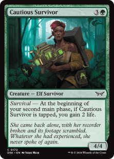 Cautious Survivor (foil)