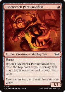 Clockwork Percussionist (#295) (foil)