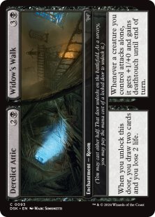 Derelict Attic // Widow's Walk (foil)