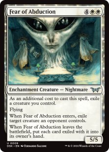 Fear of Abduction (foil)