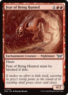 Fear of Being Hunted (foil)