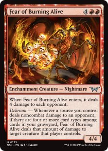 Fear of Burning Alive (foil)