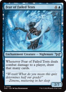 Fear of Failed Tests (foil)