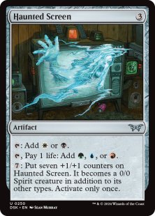 Haunted Screen (foil)