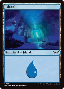 Island (#279) (foil)