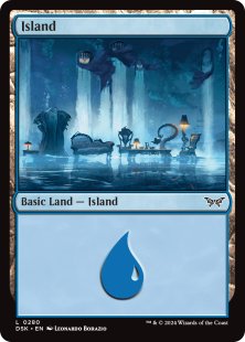 Island (#280) (foil)