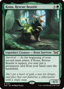 Kona, Rescue Beastie (#187) (foil)