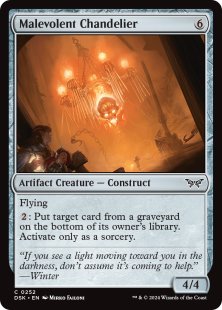 Malevolent Chandelier (foil)