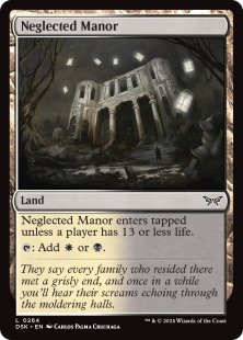 Neglected Manor (foil)