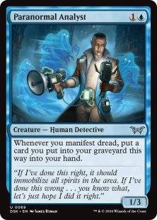 Paranormal Analyst (foil)