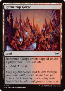 Razortrap Gorge (foil)