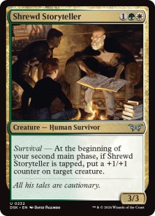 Shrewd Storyteller (foil)