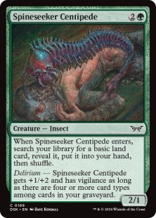 Spineseeker Centipede (foil)