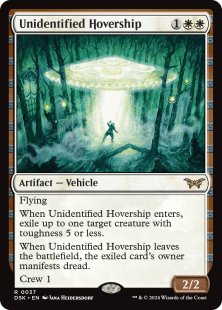 Unidentified Hovership (foil)