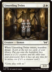 Unsettling Twins (foil)