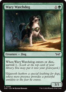 Wary Watchdog (foil)