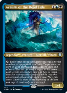 Araumi of the Dead Tide (foil-etched) (showcase)