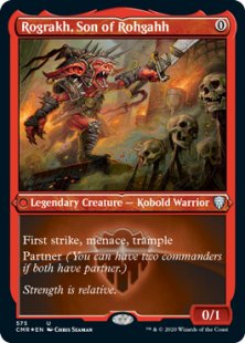 Rograkh, Son of Rohgahh (foil-etched) (showcase)