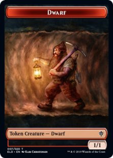 Dwarf token (foil) (1/1)