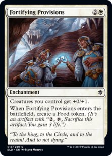 Fortifying Provisions (foil)