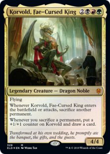 Korvold, Fae-Cursed King (foil)